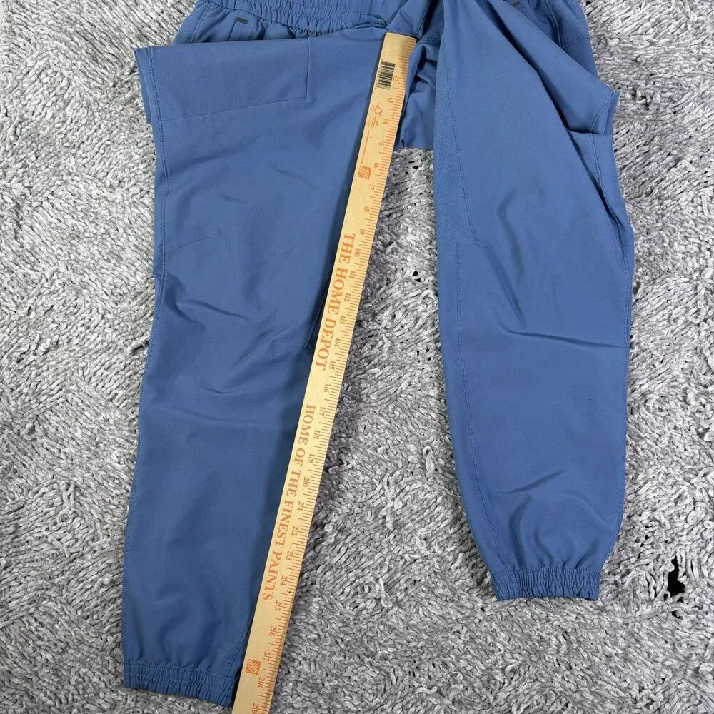 Lululemon License To Train Joggers Mens Large Baby Blue Training Activewear Gym